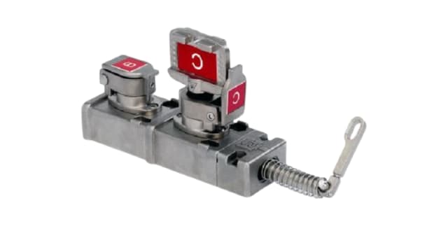 Allen Bradley Guardmaster 440T Safety Interlock Switch, Keyed Actuator Included, Stainless Steel | 440T-MDALE100C0D