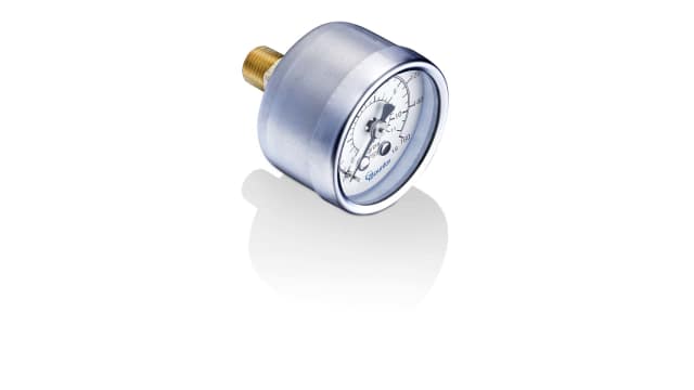 Bourdon Analogue Pressure Gauge 4bar Back Entry 40mm Outside Diameter | MTR1F50B19