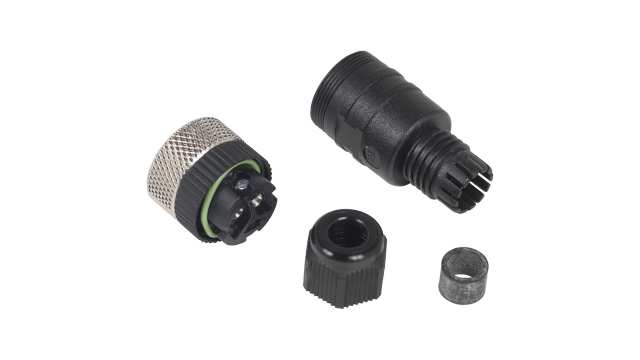 Telemecanique Sensors Circular Connector, 3 Contacts, Cable, Standard Connector, Socket, Female, IP67, XZCC Series | XZCC20FDM30B