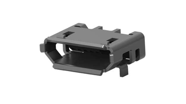 TE Connectivity Right Angle, Surface Female- 1 Port Type Micro USB Type B USB Connector USB 2.0 | 2013499-1