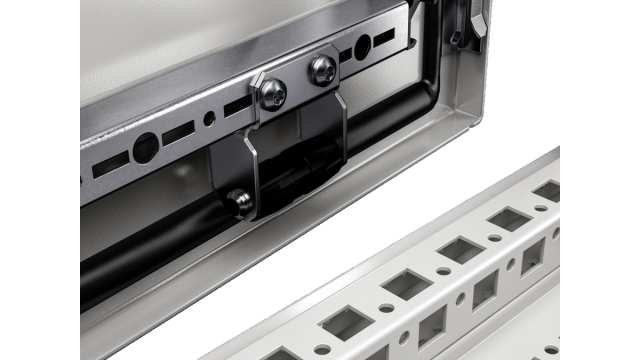 Rittal VX Series for Use with VX25 Baying Enclosure System, Attaching to the Tubular Door Frame, 10 Per Pack Piece(s) | 8618420