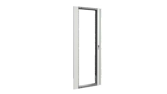 Rittal VX25 Series Grey 40 U Sheet Steel Server Rack , with Swing Frame, 2000 mm Height 800 mm | 8619033