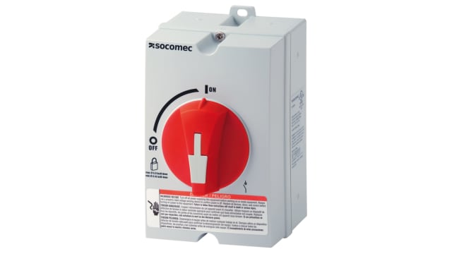 Socomec Fuse Switch Disconnector, 4-Pole | 22153400