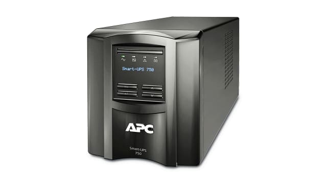 APC 160 → 286V Input Stand Alone Uninterruptible Power Supply, 750VA (500W), Smart-UPS SMT | SMT750IC