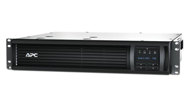 APC 160 → 286V Input Rack Mount Uninterruptible Power Supply, 750VA (500W), Smart-UPS SMT | SMT750RMI2UC