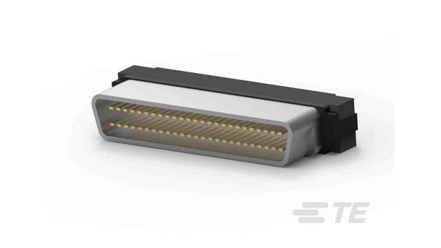 TE Connectivity, AMPLIMITE 0.50 50 Way Male Straight Cable SCSI Connector 1.27 mm Pitch, IDC | 5749111-4