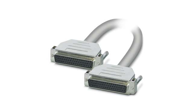 Phoenix Contact Female 50 Pin D-sub to Female 50 Pin D-sub Serial Cable, 3m | 1066674