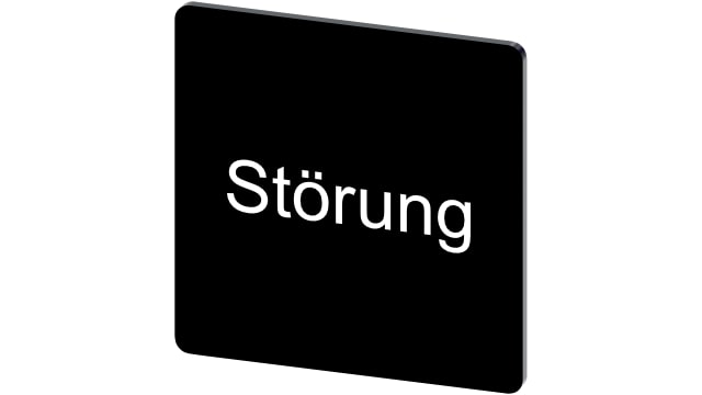 Siemens Labelling Plate | 3SU1900-0AE16-0AQ0