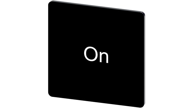 Siemens Labelling Plate | 3SU1900-0AE16-0DJ0