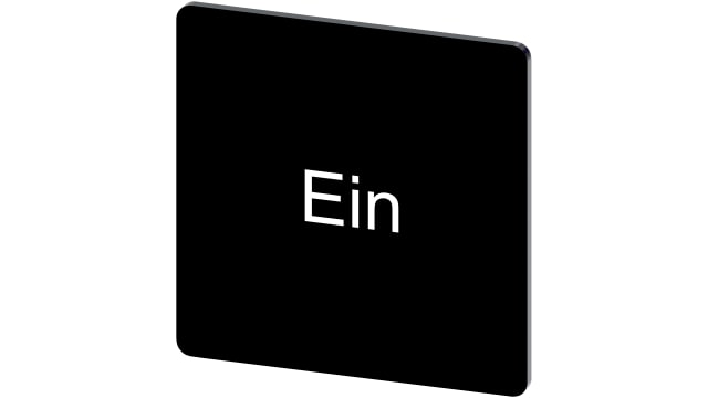 Siemens Labelling Plate | 3SU1900-0AE16-0AB0