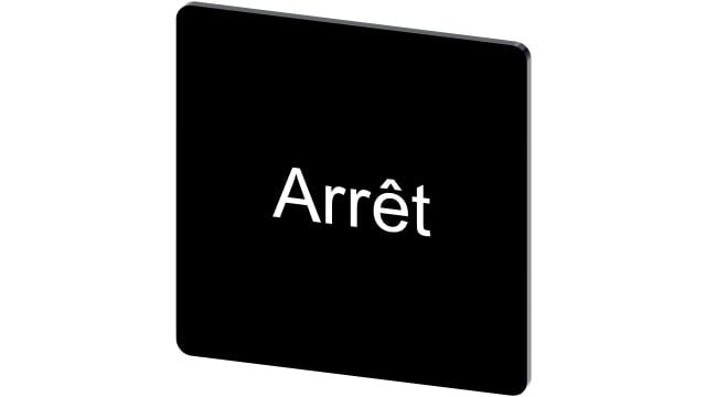 Siemens Labelling Plate | 3SU1900-0AE16-0GB0