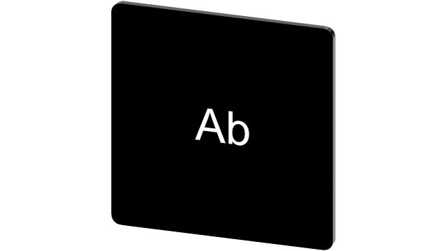 Siemens Labelling Plate | 3SU1900-0AE16-0AE0