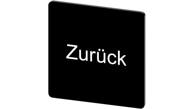 Siemens Labelling Plate | 3SU1900-0AE16-0AG0