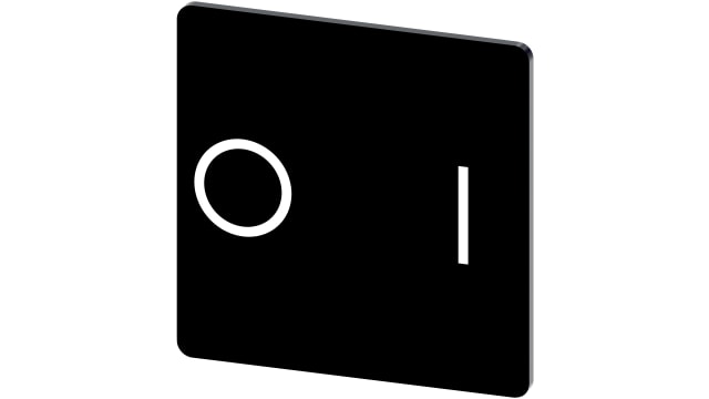 Siemens Labelling Plate | 3SU1900-0AE16-0QG0