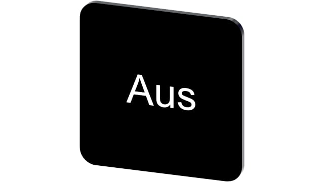 Siemens Labelling Plate | 3SU1900-0AF16-0AC0