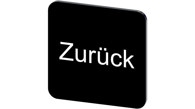 Siemens Labelling Plate | 3SU1900-0AF16-0AG0