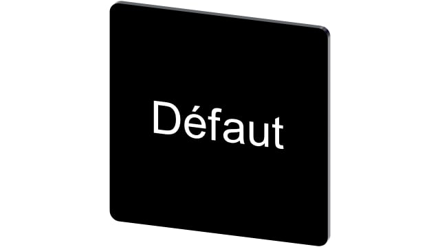 Siemens Labelling Plate | 3SU1900-0AE16-0GN0