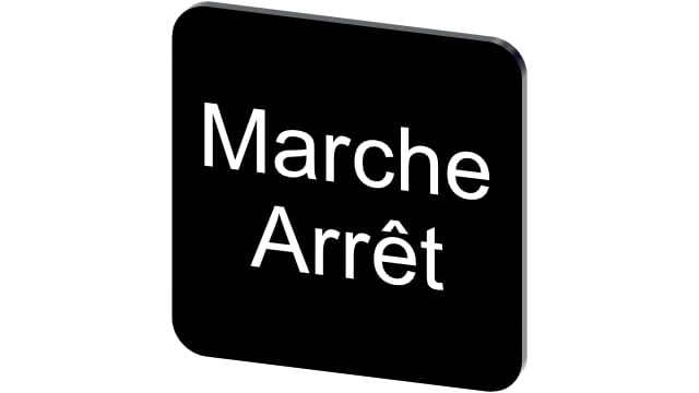 Siemens Labelling Plate | 3SU1900-0AF16-0GU0