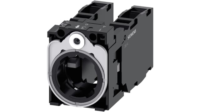 Siemens SIRIUS ACT 3SU15 Series Contact Block, 5 ... 500V, 2NO + 2NC | 3SU1550-1AA10-1LA0