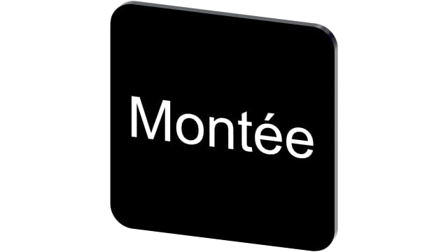 Siemens Labelling Plate | 3SU1900-0AF16-0GC0