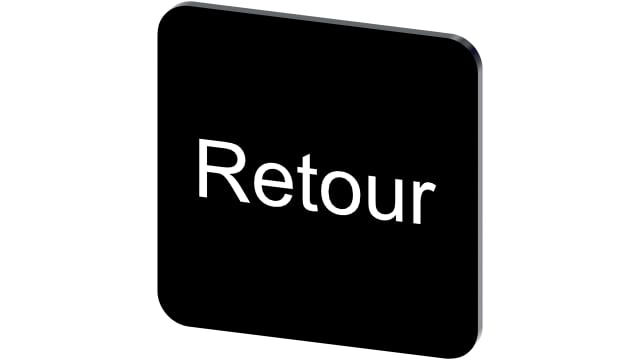 Siemens Labelling Plate | 3SU1900-0AF16-0GF0