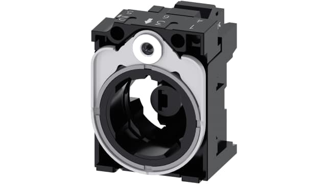 Siemens Holder for use with 3 Module, 3SU1551-1AB20-3AA0 | 3SU1551-1AB20-3AA0