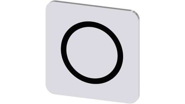 Siemens Labelling Plate | 3SU1900-0AF81-0QA0