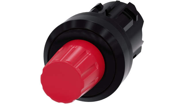 Siemens SIRIUS ACT Series Red Momentary Push Button Switch, 22 mm Cutout, IP66, IP67, IP69K | 3SU1000-0HC20-0AA0
