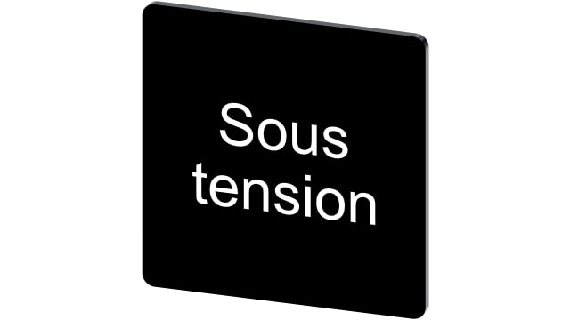 Siemens Labelling Plate | 3SU1900-0AE16-0GS0