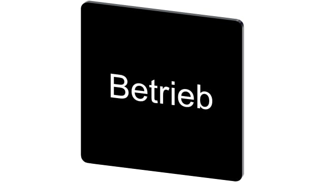 Siemens Labelling Plate | 3SU1900-0AE16-0AP0