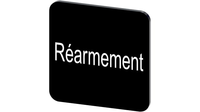 Siemens Labelling Plate | 3SU1900-0AF16-0GV0