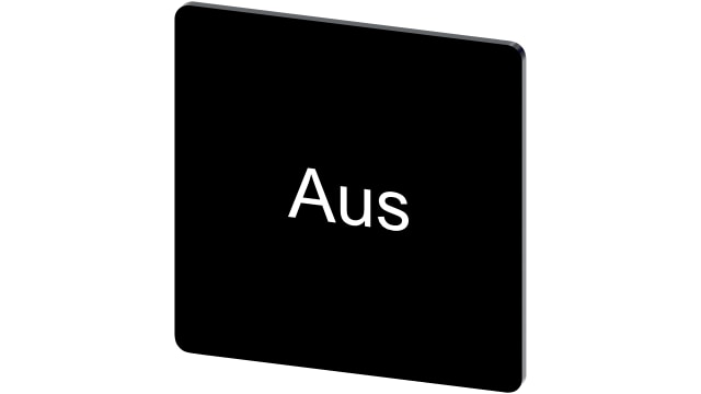 Siemens Labelling Plate | 3SU1900-0AE16-0AC0