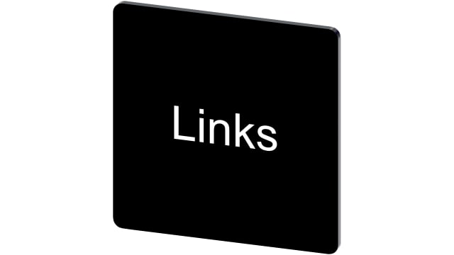 Siemens Labelling Plate | 3SU1900-0AE16-0AJ0