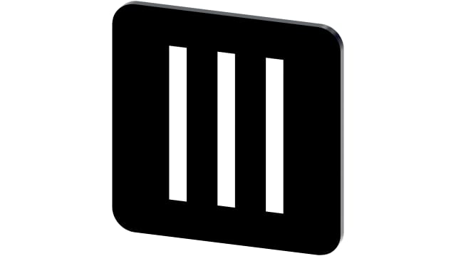 Siemens Labelling Plate | 3SU1900-0AF16-0QD0