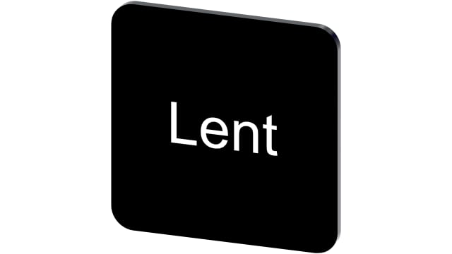 Siemens Labelling Plate | 3SU1900-0AF16-0GW0