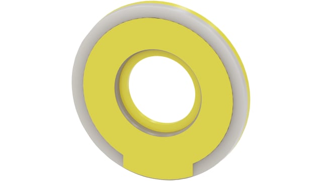 Siemens Emergency Stop Backing Plate for Use with Mushroom Push Button | 3SU1901-0BD31-0AA0