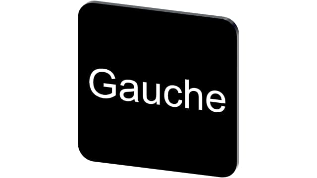 Siemens Labelling Plate | 3SU1900-0AF16-0GH0