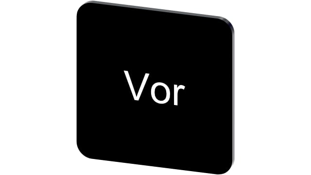 Siemens Labelling Plate | 3SU1900-0AF16-0AF0