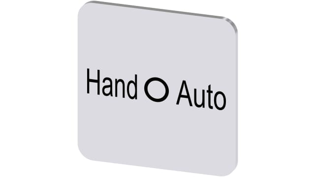 Siemens Labelling Plate | 3SU1900-0AF81-0DD0