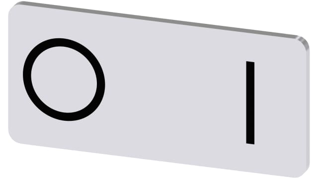 Siemens Labelling Plate | 3SU1900-0AC81-0QG0