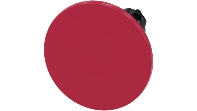 Siemens 3SU1 Series Red Latching Push Button Head, 22 mm Cutout, IP66, IP67, IP69K | 3SU1000-1CA20-0AA0