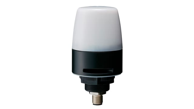 Patlite NE-I Series IO-Link Signal Beacon with Buzzer, 24 V dc, IP65, Bracket Mount, 88 (Typ.)dB at 1 Metre | NE-ILNB-M