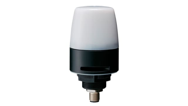 Patlite NE-I Series IO-Link Signal Beacon with Buzzer, 24 V dc, IP65, Bracket Mount, 88 (Typ.)dB at 1 Metre | NE-ILXB-M