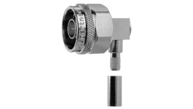 Telegartner N Series Cable Male N Connector, 50 Ω, Right Angle Body Solder | J01020A0045