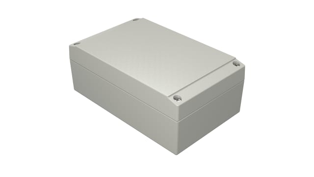 Rose Aluform Series Grey Grey Lid Die Cast Aluminium Enclosure, IP66, IK09 61 mm, 160 mm, 100 mm | 041016060