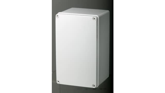 Fibox Piccolo Series Grey Grey Lid Polycarbonate Enclosure, IP66, IP67, IK08 125 mm, 230 mm, 140 mm | PC MH 125 G ENCLOSURE