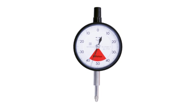 Mitutoyo 2900A-10 Metric Dial Indicator 0.1 mm Max. Measurement, 0.001 mm Resolution | 2900A-10