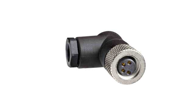 Telemecanique Sensors Circular Connector, 4 Contacts, Cable, M8 Connector, Socket, Female, IP67, XZCC Series | XZCC8FCM40S