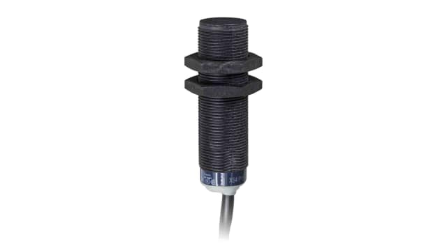 Telemecanique Sensors Inductive Threaded Barrel Proximity Sensor, M18, 8 mm Detection, 2-Wire NC, 20 → 264 V | XS4P18MB230L1