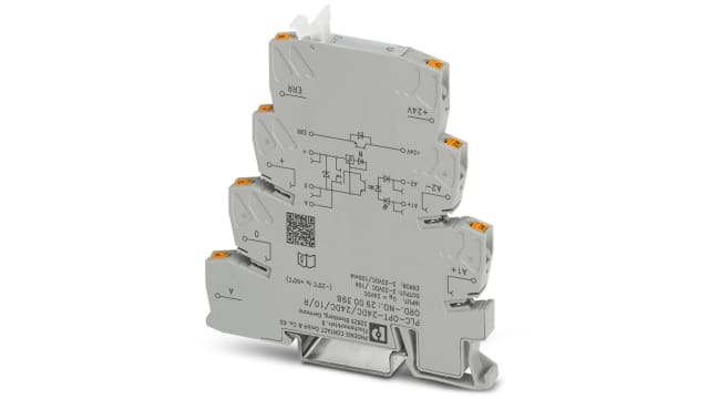 Phoenix Contact PLC-OPT Series Solid State Interface Relay, 28.8 V dc Control, 10 A Load, DIN Rail Mount | 2900398